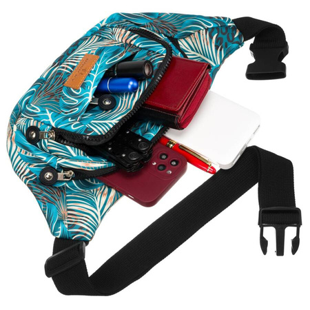 Praktische Sporttasche mit verstellbarem Hüft- und Schultergurt – Rovicky