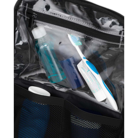 Geräumiger schwarzer Reiserucksack mit Vakuumfach & Laptopfach – Peterson