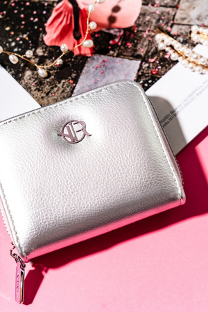 Elegante Damen Geldbörse klein mit Reißverschluss – Rovicky