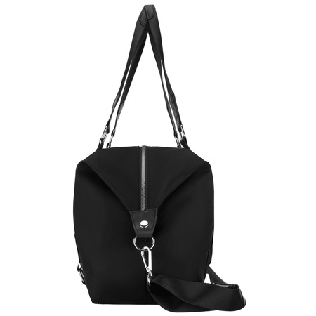 Damen Trainingstasche aus Polyester in Schwarz mit Reißverschluss - Peterson