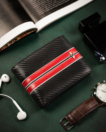 Sportliche Herren Geldbörse aus Leder – Peterson