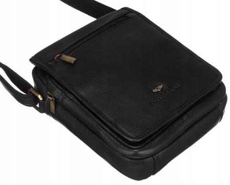 Herren Umhängetasche aus Leder – Peterson