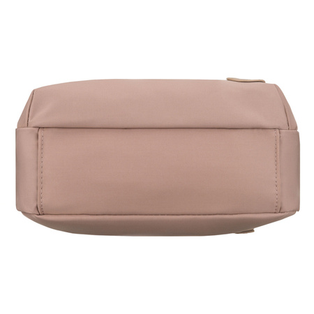 Rosa Damen-Umhängetasche aus Nylon mit Reißverschluss – Peterson