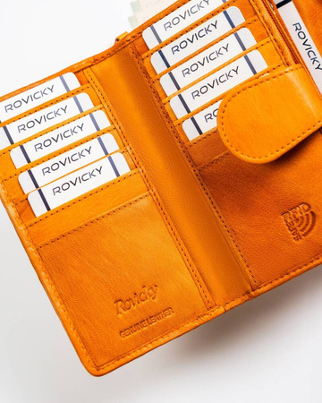 Elegante Damen Geldbörse aus Echtleder – Rovicky