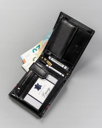 Große Herren Geldbörse aus Echtleder – Rovicky