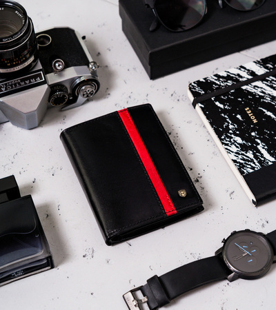 Herren Geldbörse mit Dokumentenfächern – Rovicky