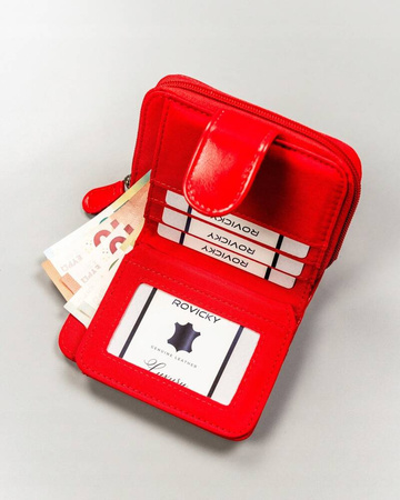 Klassische geräumige Damen Geldbörse aus Öko-Leder – 4U Cavaldi