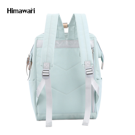 Mintgrüner, wasserdichter Damen Rucksack mit Laptopfach – Himawari