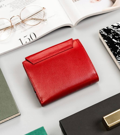 Damen Geldbörse aus Leder mit RFID-Schutz – Peterson