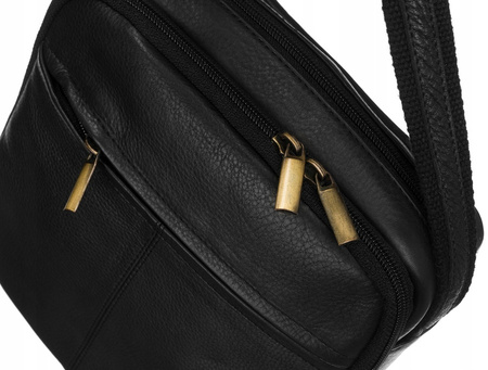 Elegante Herren Umhängetasche aus Leder – Peterson