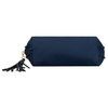 Dunkelblaue Kosmetiktasche aus synthetischem Material mit Reißverschluss – Peterson