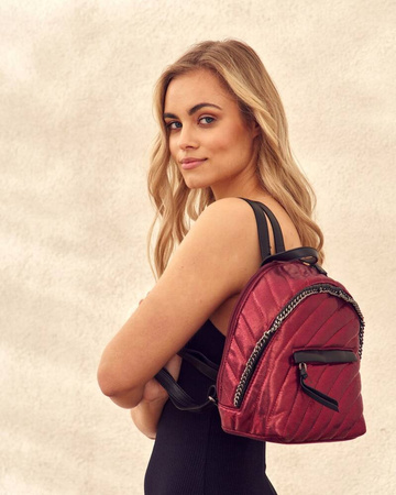 Kleiner, gesteppt Damen Rucksack – David Jones