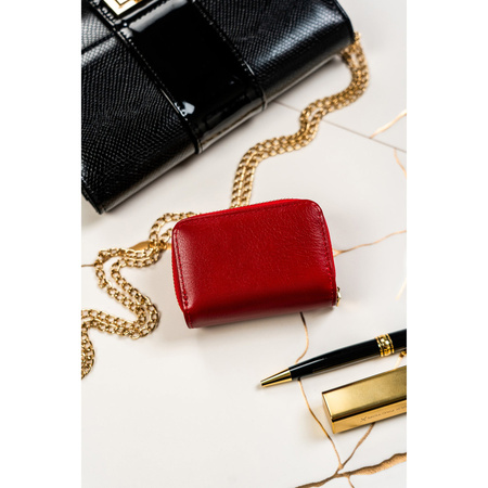 Minimalistischer Damen Geldbörse in Rot – Peterson