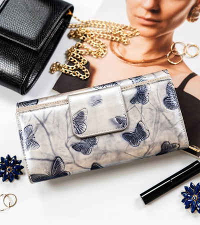 Große Damen Geldbörse aus Leder – Peterson