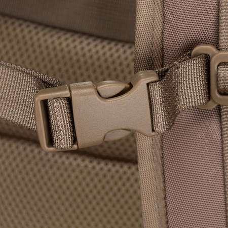 Beiger Reise-Rucksack aus Cordura mit USB-Anschluss – Peterson