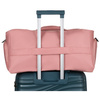 Sportliche Reisetasche aus Polyester in Pink mit Reißverschluss – Peterson