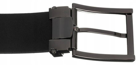 Breiter Herren Ledergürtel mit klassischer Schnalle – Peterson