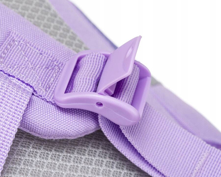 Violetter Schulrucksack mit verstellbaren Trägern – Peterson