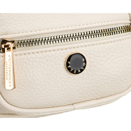 Damen-Gürteltasche aus Öko-Leder in hellem Beigeton – Peterson