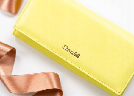 Elegante große Damen Geldbörse aus Öko-Leder – 4U Cavaldi