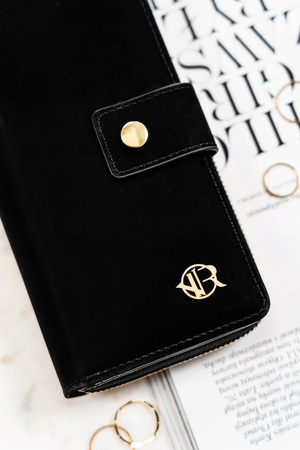 Klassische Damen-Geldbörse aus Öko-Leder – Rovicky