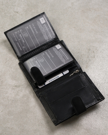 Große Herren Geldbörse aus Leder mit RFID Protect – Cavaldi