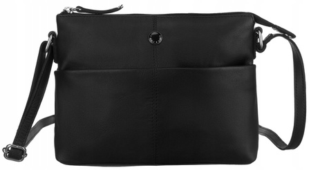 Klassische Damen Umhängetasche aus Leder – Peterson