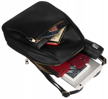 Eleganter Damen-Rucksack aus Öko-Leder – Peterson