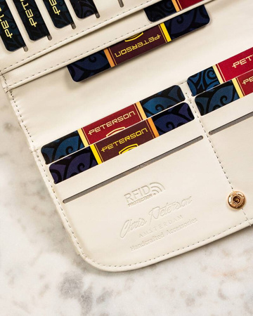 Große Damen Geldbörse aus Öko-Leder – Peterson