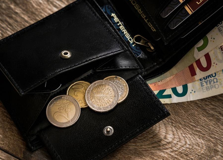 Marken Herren Geldbörse aus echtem Leder – Peterson