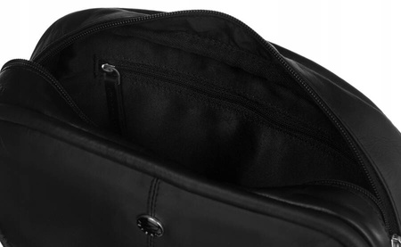 Klassische Damen Umhängetasche aus Echtleder – Peterson