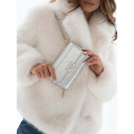 Mini Damen Umhängetasche mit Geldbörsenfunktion und abnehmbarem Riemen – 4U Cavaldi