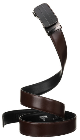 Eleganter Herren Gürtel aus Leder mit Automatikschließe – Peterson