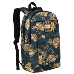 Klassischer Damen Rucksack aus Polyester mit Blumenmuster – Rovicky