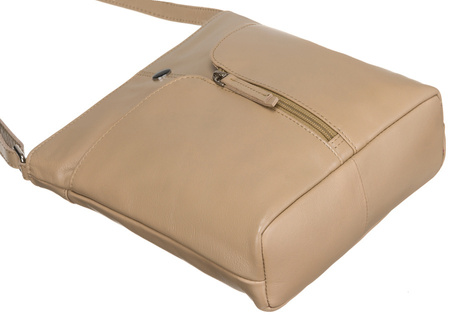 Damen Umhängetasche aus Leder mit verstellbarem Gurt – Peterson