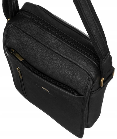 Herren Umhängetasche aus Echtleder – Peterson