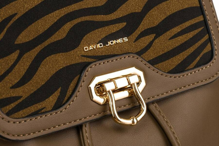 Städtischer Damen Rucksack mit Klappe aus Öko-Leder – David Jones