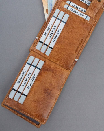 Große patriotische Herren Geldbörse mit RFID-Schutz