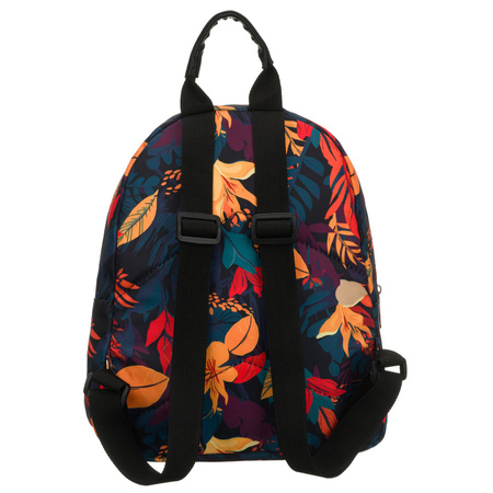 Damen City Rucksack mit Blumenmuster und verstellbaren Schultergurten – Rovicky