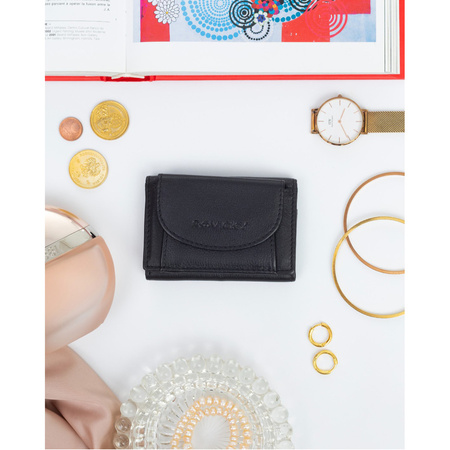 Kleine Damen Geldbörse aus echtem Leder – Rovicky