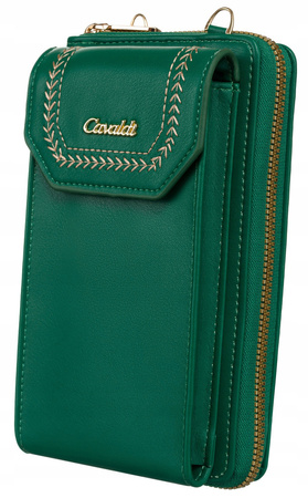 2-in-1 Handtasche-Geldbörse mit langem, abnehmbarem Riemen – 4U Cavaldi