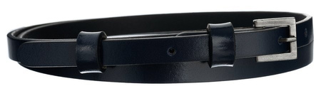 Damen Gürtel schmal aus Leder mit Schnalle, ideal für Kleider – Rovicky