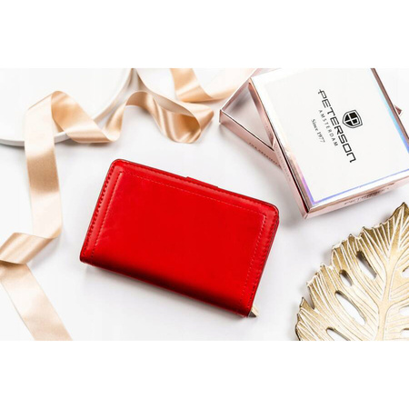 Stilvolles Geschenkset mit RFID-Portemonnaie, Schlüsselanhänger und Stift – Peterson