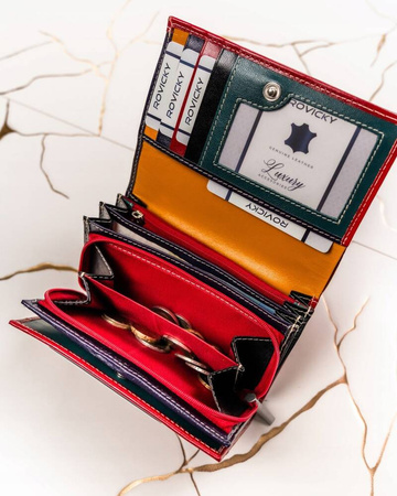 Große Damen Geldbörse aus echtem Leder – 4U Cavaldi