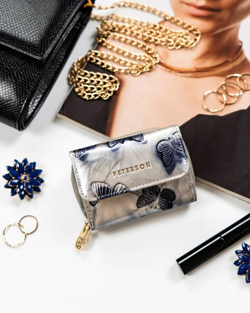 Kleine Damen Geldbörse aus Leder – Peterson