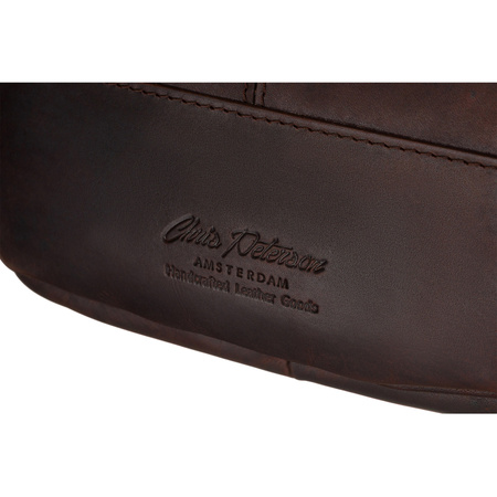 Klassische Herren Bauchtasche aus Leder für die Hüfte – Peterson