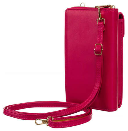 Mini Damen Umhängetasche-Geldbörse 2-in-1 mit langem, abnehmbarem Riemen – 4U Cavaldi