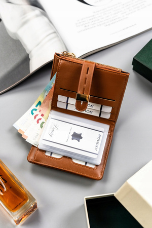 Damen Geldbörse aus Öko-Leder mit Kartenfächereinsatz – 4U Cavaldi