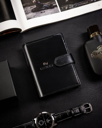 Große Herren Geldbörse aus echtem Leder – Rovicky