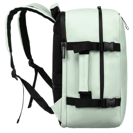 Reiserucksack aus Kunststoff in Hellgrün – Peterson